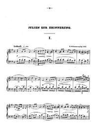 Sonate pour enfants N°1 - Robert Schumann